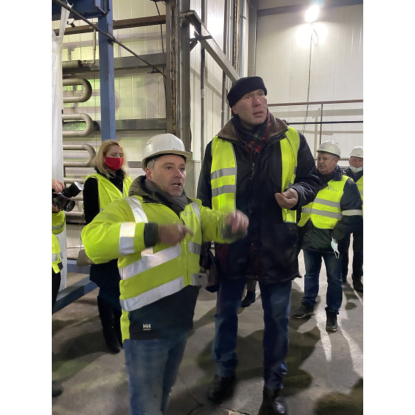 Визит Российского политика и чемпиона мира по боксу Николая Сергеевича Валуева на производство «Орис Пром»8